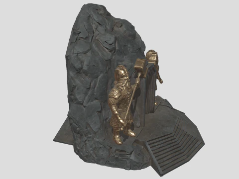Dwarf entrance 3D Model