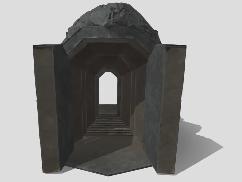 Dwarf entrance 3D Model