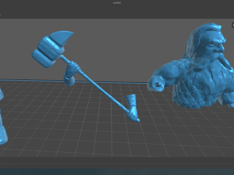 Dwarf entrance 3D Model