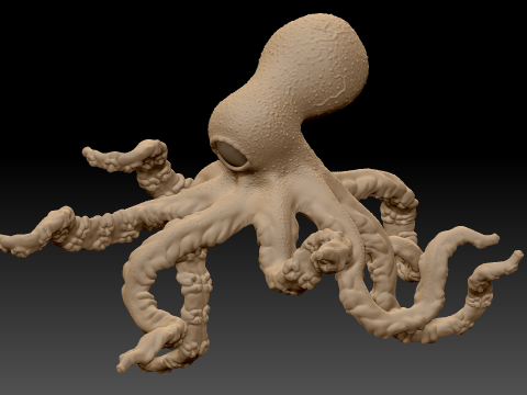 ऑक्टोधारक 3D मॉडल