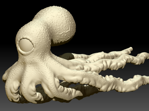 ऑक्टोधारक 3D मॉडल