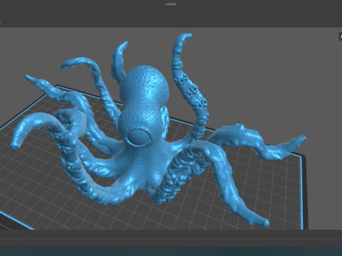 Октодержатель 3D Модель