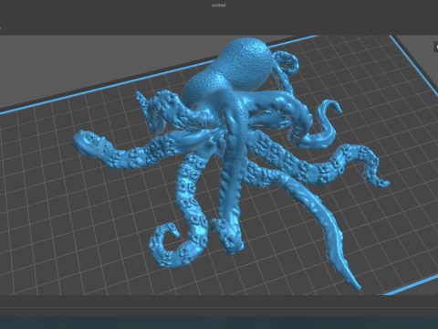 ऑक्टोधारक 3D मॉडल