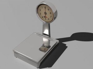 3 weight scales 3D Модель