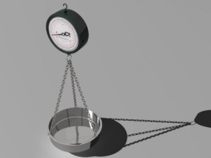 3 weight scales 3D Модель