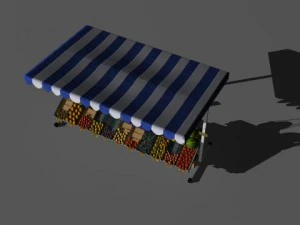 fruit stand 3D Model