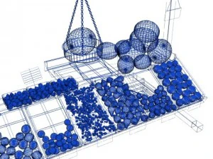 fruit stand 3D Model