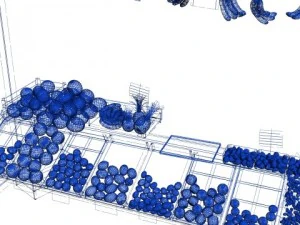 fruit stand 3D Model
