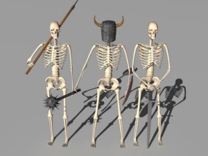 undead army 3D-Modell