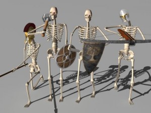 undead army 3D-Modell