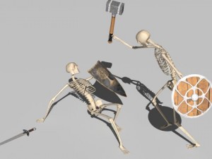 undead army 3D-Modell
