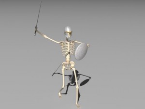undead army 3D-Modell