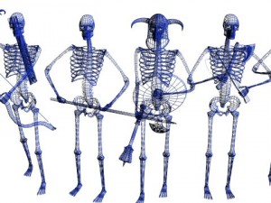 undead army 3D-Modell