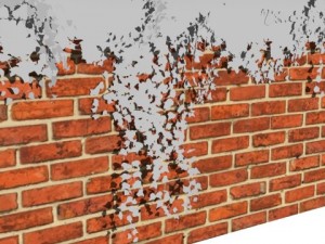 ivy wall Model 3D