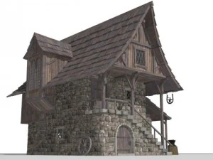 blacksmith shop 3D Model