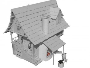 blacksmith shop Modelo 3D