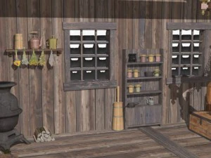 blacksmith shop 3D Model