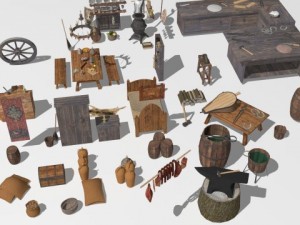 blacksmith shop Modelo 3D