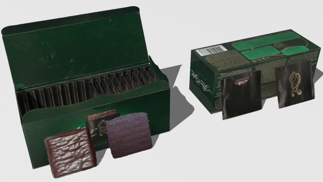 After eight mints Modelo 3D .c4d .max .obj .3ds .fbx .stl .blend 