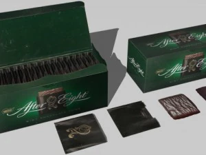 After eight mints 3D Model