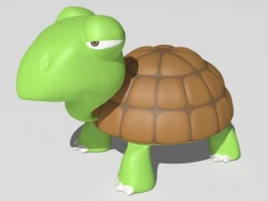 cartoon turtle 3D Model