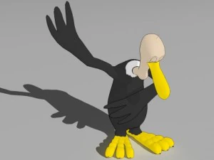 beaky buzzard 3D Model