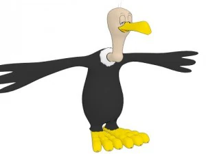 beaky buzzard 3D Model
