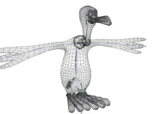 beaky buzzard 3D मॉडल