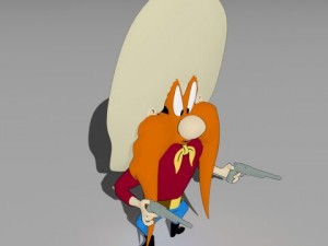 yosemite sam 3D Модель