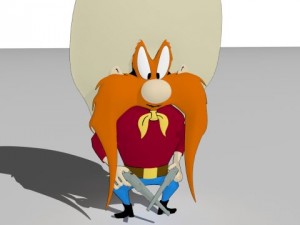 yosemite sam 3D Модель