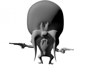 yosemite sam 3D Модель