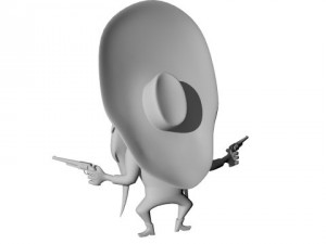 yosemite sam 3D Модель