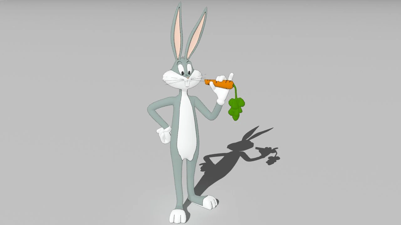 bugs bunny 3D Model .c4d .max .obj .3ds .fbx .stl .blend 