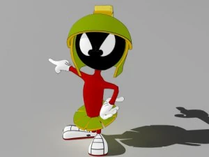 火星のマービン 3Dモデル