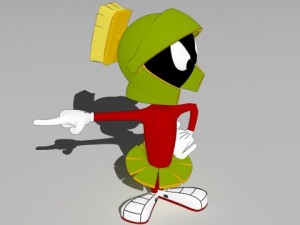 marvin the martian 3Dモデル