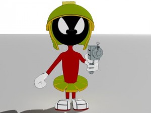 marvin the martian 3Dモデル