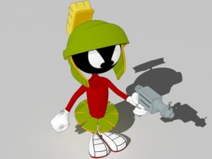 marvin the martian 3Dモデル
