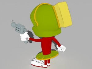 marvin the martian 3Dモデル