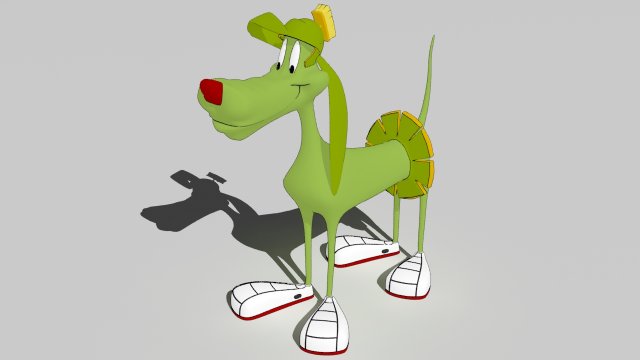 commander k9 Model 3D .c4d .max .obj .3ds .fbx .stl .blend 