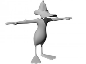daffy duck Model 3D