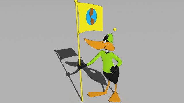 duck dodgers Modelo 3D .c4d .max .obj .3ds .fbx .stl .blend 