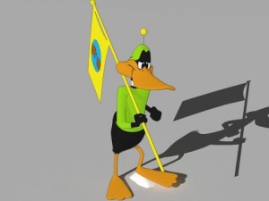 duck dodgers Modelo 3D