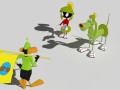 marvin k9 and duck dodgers Model 3D