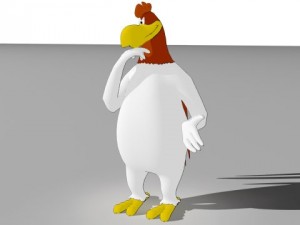 foghorn leghorn 3Dモデル