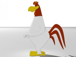 foghorn leghorn 3Dモデル