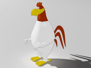 foghorn leghorn 3Dモデル