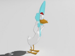 Miss prissy 3D Model
