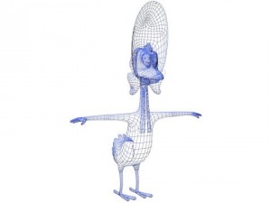 Miss prissy 3D Model