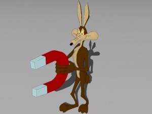 wile e coyote 3D Модель