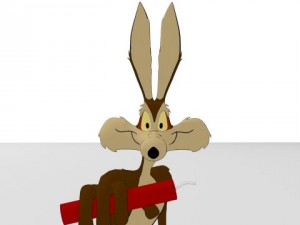 wile e coyote 3D Модель